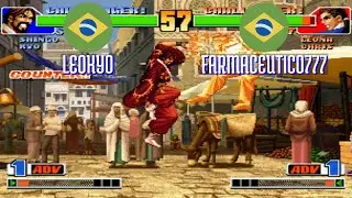 FT5 @kof98: LEOKYO (BR) vs FARMACEUTICO777 (BR) [King of Fighters 98 Fightcade] Oct 5