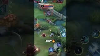 Skill + Ulti + Big Damage Combo Brody 🔥🔥 Mobile Legends #trendingvideo #news #viral