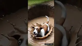 Starving Dog Stuck in Mud | Animal Rescue Story | 3D Cartoon Video | Rural Indian Tale #cartoon