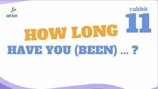 11- Тренируем конструкцию How long have you (been) ... ?