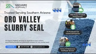 Slurry Seal Oro Valley - Saguaro Asphalt
