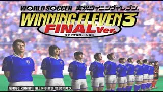 World Soccer Jikkyou Winning Eleven 3 Final Ver. Gameplay 4K Brazil VS France