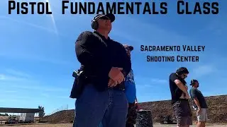 Pistol Fundamentals Class At Sacramento Valley Shooting Center