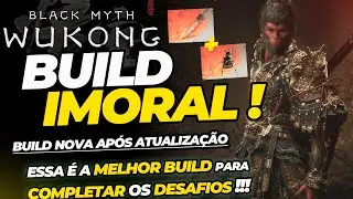 A Mais NOVAS BUILD de Black Myth Wukong - &Eacute; a Build MAIS FORTE de LAN&Ccedil;A do JOGO - &Eacute; MUITO FORTEEEEEE