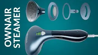 Ownair Turbo Garment Steamer | Steam iron for Clothes| Easy vertical horizontal Steaming  Steamer 