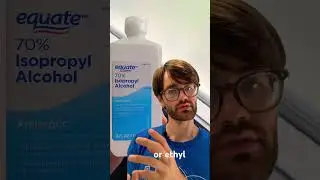 What&rsquo;s the difference? | Isopropyl Alcohol vs. Rubbing Alcohol