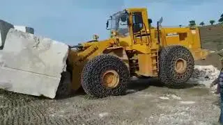 27 Tonluk Blok Mermer Kaldırma ve Taşıma (Mermer Ocağı )