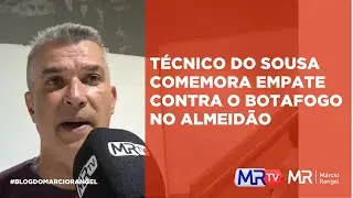 ENTREVISTA EXCLUSIVA: Telles valoriza organiza&ccedil;&atilde;o e comemora empate do Sousa contra o Botafogo