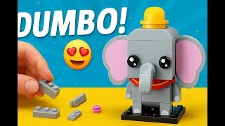 Building LEGO BrickHeadz - Dumbo (40792)