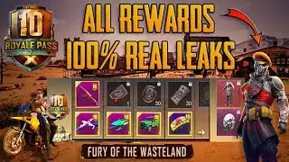 SEASON 10 ROYAL PASS : REWARDS, NEW EMOTES AND EVENTS LEAKED ( PUBG MOBILE )