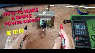 How to make a simple DIY Power supply