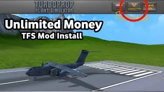 How To Get Unlimited Money in Turboprop Flight Simulator || MOD Download