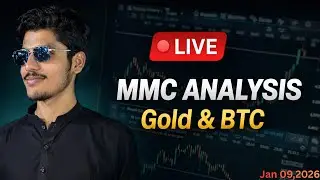 LIVE MMC Analysis | Gold & Bitcoin Market Structure (Educational)