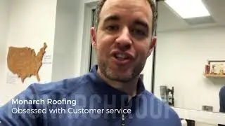 Behind the scene Saturday am training at Monarch Roofing of Myrtle Beach. Roof expert