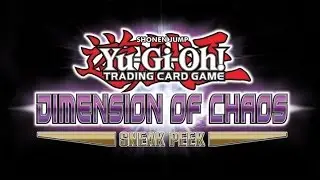 Massive Yugioh Dimension of Chaos Sneak Peek Booster Pack Opening!