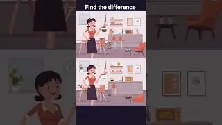Can You Spot All 10 Differences in This Kitchen Scene? 🍽️ | Find the Difference Game #3