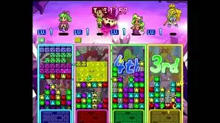 Nintendo Puzzle Collection: Panel De Pon - Level 10 CPU - 4 PLAYER MAYHEM!!