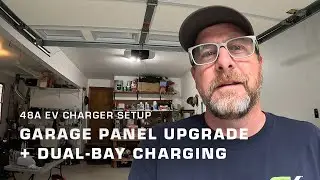 Ford Connected Charger Installation | Garage Panel Upgrade & 48A EV Charging Setup | GreenKey EV