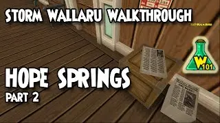 Wizard101: ⚠️TEST REALM⚠️ Storm WALLARU Walkthrough - HOPE SPRINGS Part 2