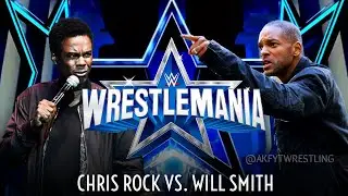 WWE Wrestle Mania Chris Rock vs. Will Smith