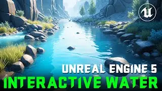 Интерактивная водная система для Unreal Engine 5
