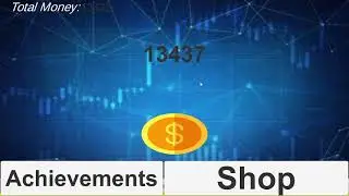 Моя первая игра в юнити CryptoClicker
