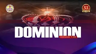 YOU'RE CREATED FOR DOMINION (GENESIS 1:28)