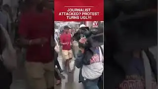 Nepal Protest Spirals, Journalist Heckled And Forced to Flee #shorts #nepalprotests