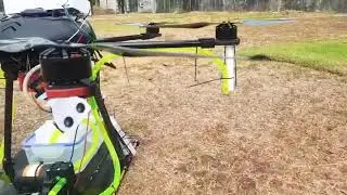HEXACOPTER AGRICULTURAL DRONE WITH ARDUINO CONTROLLED SPRAYER AND ULTRASONIC SENSORS