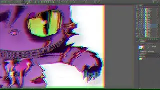 creepy cheshire chibi speed art