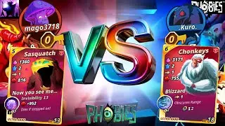 mago3718 vs kuro. (fog and invisibility) #phobies