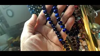 Filluck Natural Stone Beads 8mm Colorful Imperial Jasper Polished Round Smooth Gemstone Beads Review