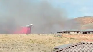 Turkey Farm Road Fire 07   2020 07 14
