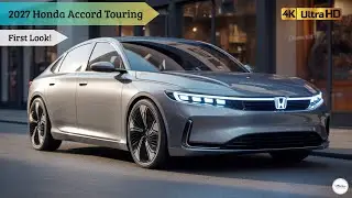 Первый взгляд на Honda Accord Touring 2027 года &ndash; значительные улучшения внутри и снаружи.
