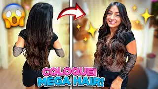 ISAH COLOCOU MEGAHAIR PELA PRIMEIRA VEZ!