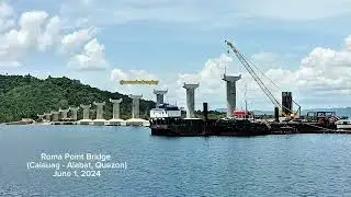 ROMA POINT BRIDGE UPDATE 2024 #romapointbridgeupdate #alabatbridge
