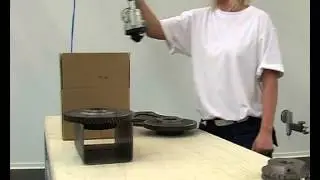 Movomech MechLift Pneumatic Industrial Manipulator for Handling Flywheels
