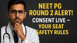 STOP! MCC NEET PG  Round 2 Consent Is LIVE &mdash; One Wrong Move = Seat Lost!