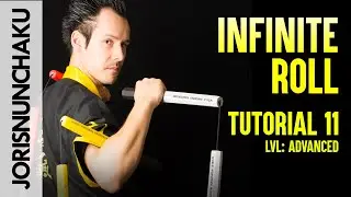 Nunchaku freestyle tutorial 11 | Infinite handroll | LVL: Advanced | Joris vd Berg