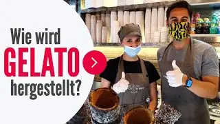 Wie wird italienisches Eis (Gelato) hergestellt? - Besuch im Eislabor
