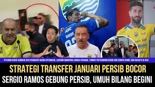 🔵MIMPI JADI NYATA‼️Sergio Ramos & Ambisi Besar Persib Menembus Asia, Pesan Umuh Muhtar😱