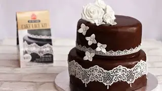 Chocolate Lace Cake