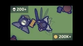 MooMoo.io 200 Kill streak {Continuing on the 100 kill streak Vid} + GOLDEN MUSKET