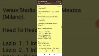 Inter Milan Vs Lazio | INT Vs LAZ Series A Dream 11 Football Team Prediction|
