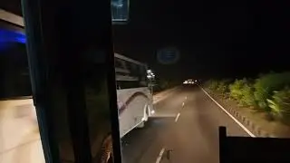 VKaveri Non AC Sleeper Bus Overtaking AC Sleeper