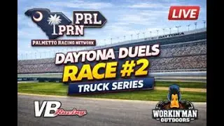 PRL Truck Series | Daytona International Speedway | Live iRacing Broadcast | Duel Race #2