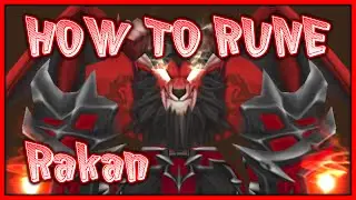HOW TO RUNE RAKAN (FIRE CHIMERA) - G3 SUMMONERS WAR REVIEW