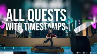 The Sandbox - Rabbids invade NFT institute - All Quests - (Timestamps)