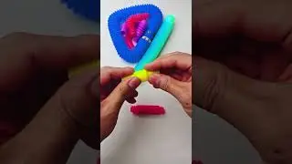 POP Tube ASMR Relaxing Sounds p1 #satisfying #diy​ #oddasmr​ #poptubesound