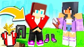 Aphmau Took Off JJ's Clothes Prank in Minecraft Challenge (Maizen Mazien Mizen)
